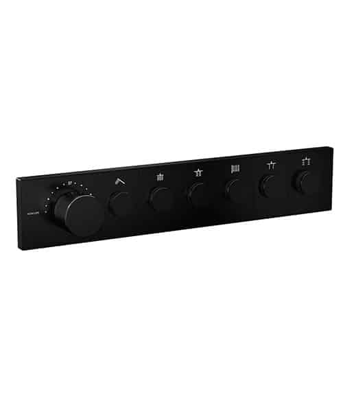 Kohler Anthem Recessed Mech TH Control 6OT Matt Black