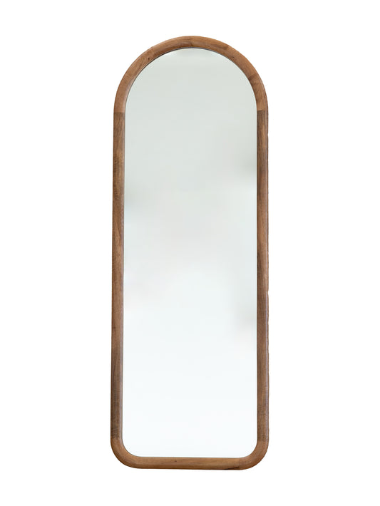 Abbey Floor Mirror in Natural