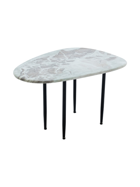 Abstract Side Table Set in Smoulder