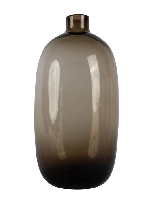 Anouk Glass Vase in Sepia (LRG)