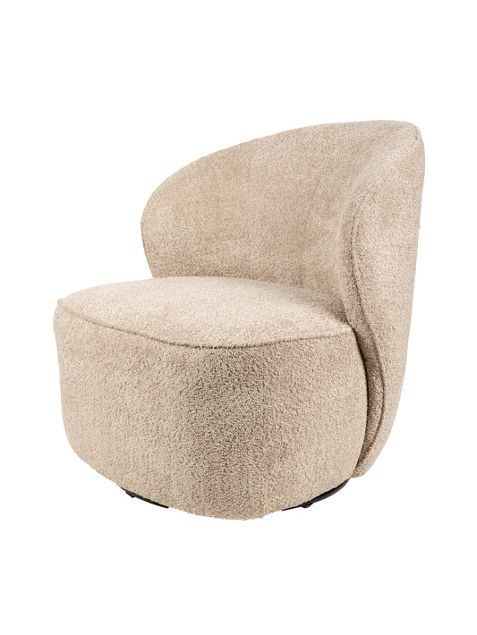 Athena Swivel Chair in Dawn