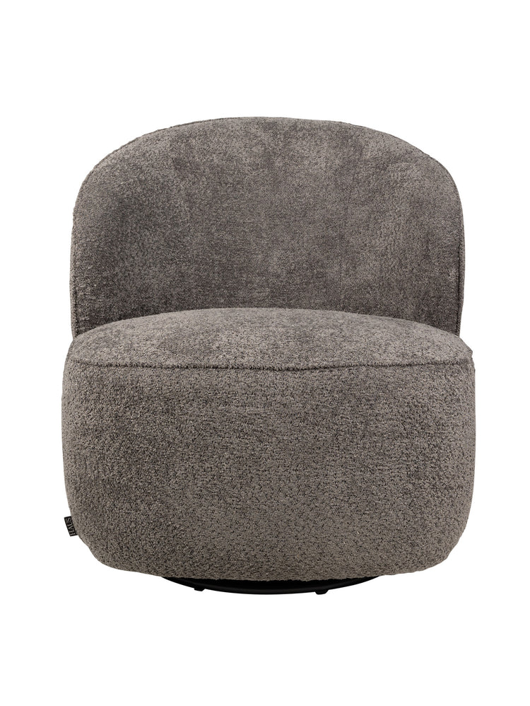 Athena Swivel Chair in Smoke