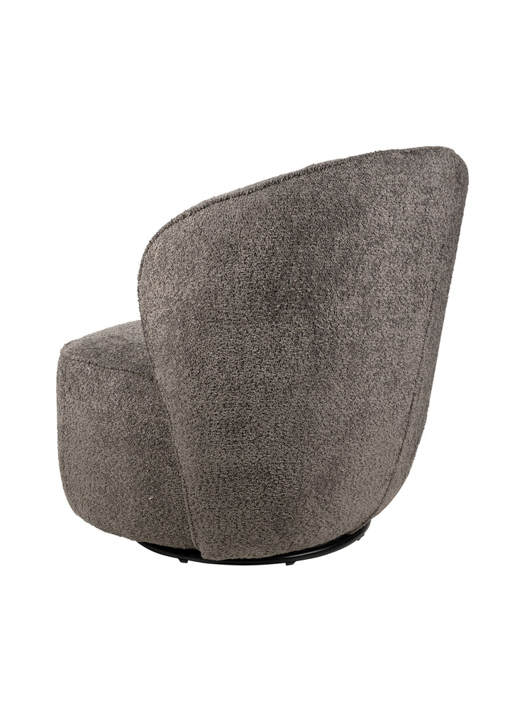 Athena Swivel Chair in Smoke