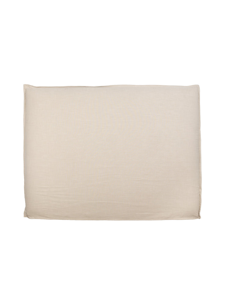 Aurora Slipcover Headboard in Pumice