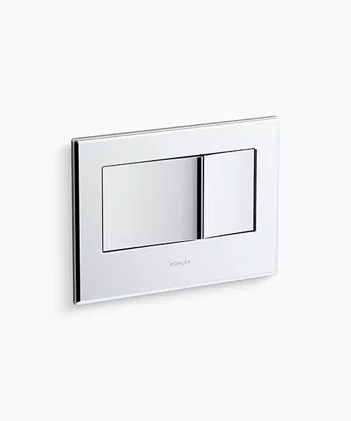 Kohler Bevel Flush Plate Polished Chrome