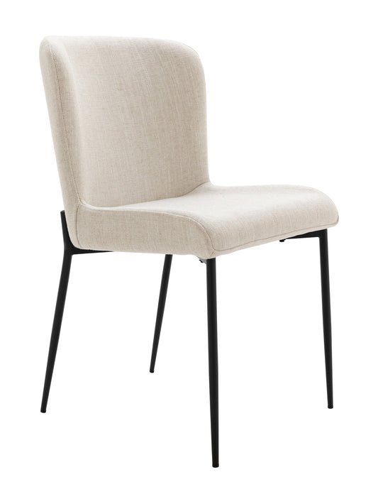 Campbell Dining Chair in limerick Sea Sand