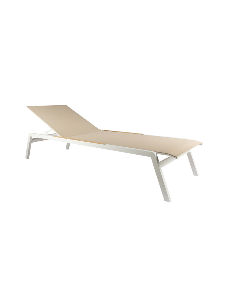 Casablanca Outdoor Lounger in Desert Stone