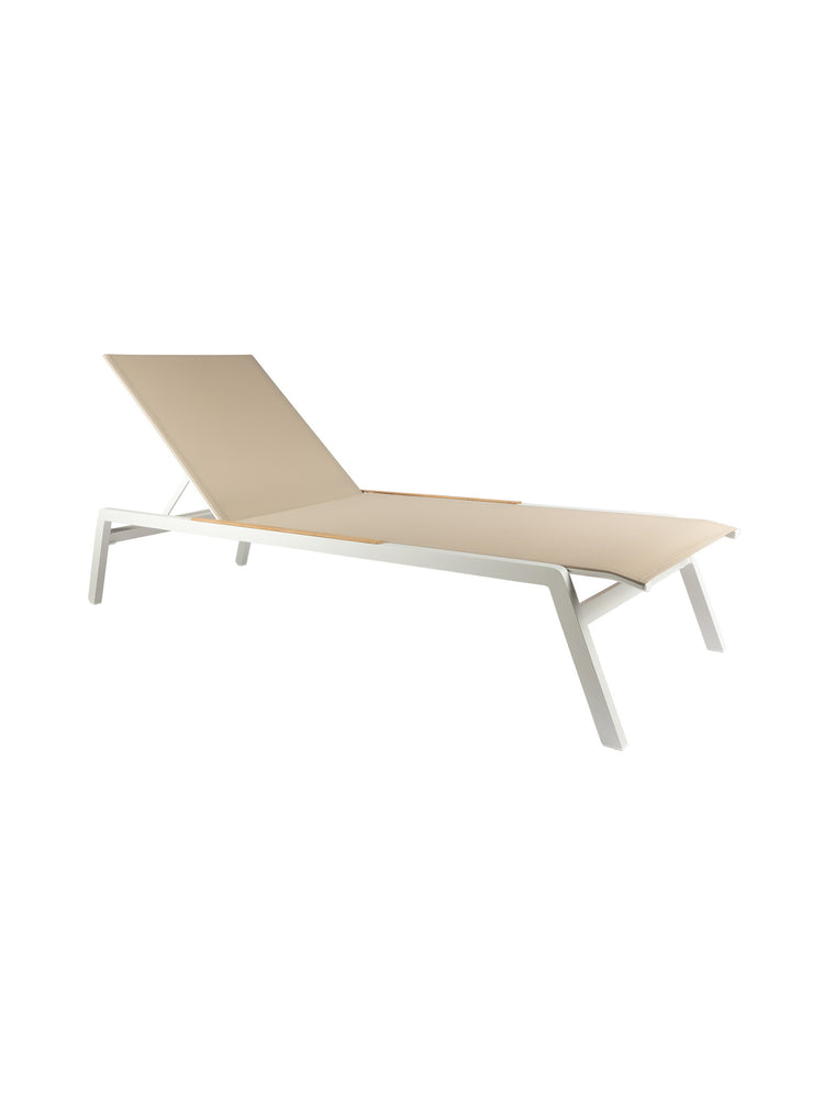 Casablanca Outdoor Lounger in Desert Stone