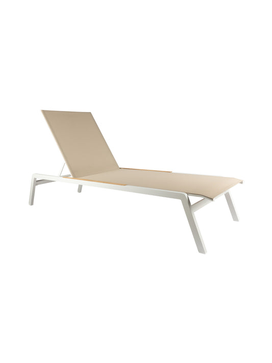 Casablanca Outdoor Lounger in Desert Stone