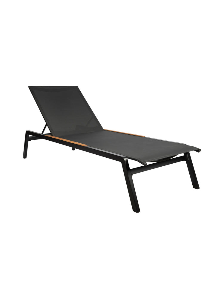 Casablanca Outdoor Lounger in Rolling Thunder