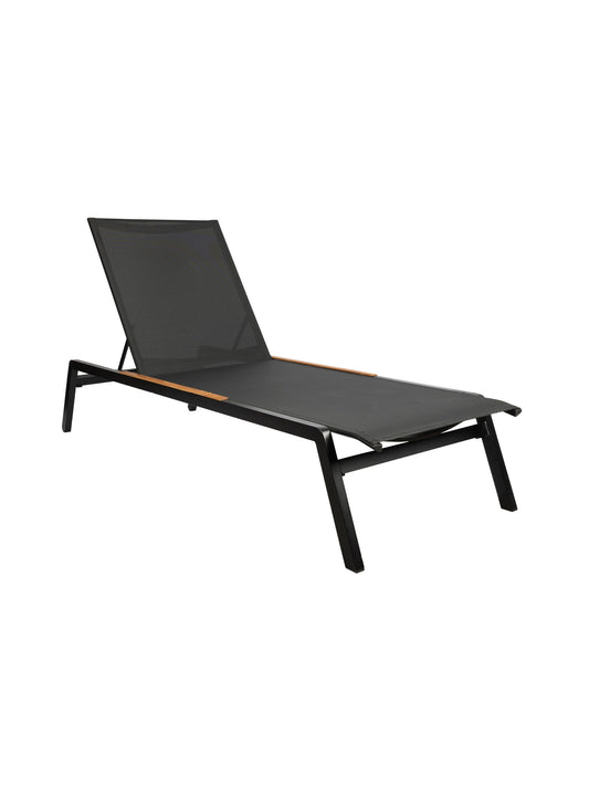 Casablanca Outdoor Lounger in Rolling Thunder