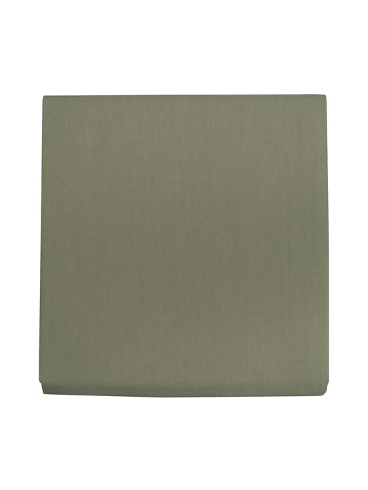 Cotton Wash SK Fitted Sheet in Aloe