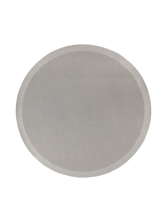 Foreshore Outdoor Round Rug in Salt