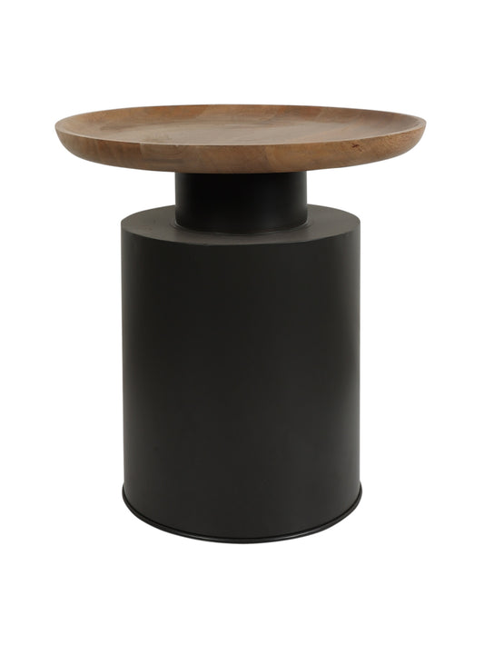 Fortress Side Table in Nutmeg