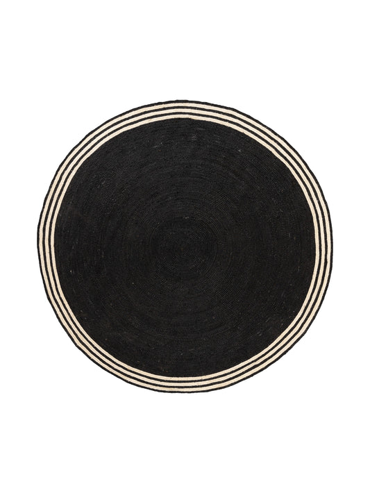 French Riviera Rug in Noir