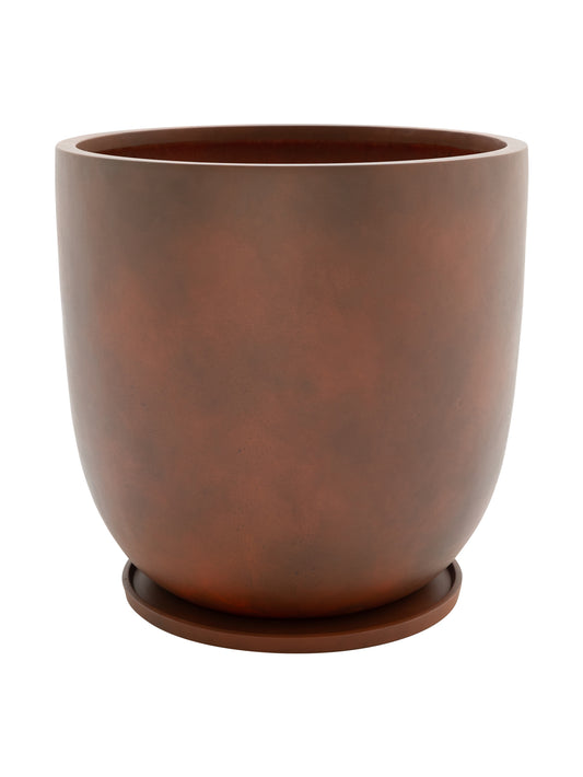 Gobi Outdoor Planter in Sienna LRG