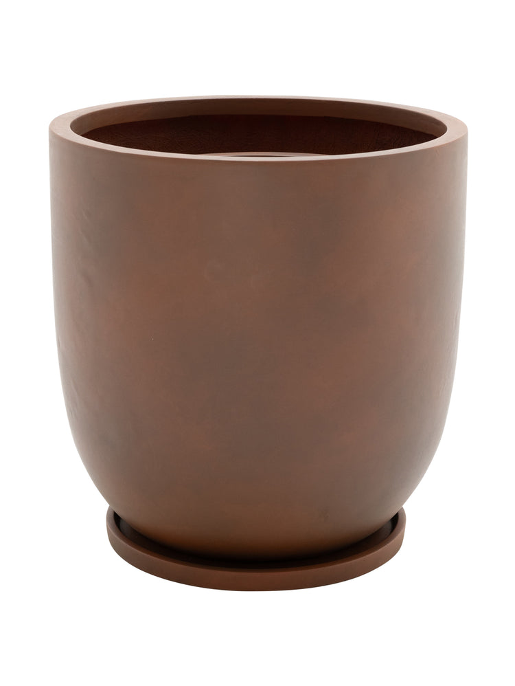 Gobi Outdoor Planter in Sienna MED