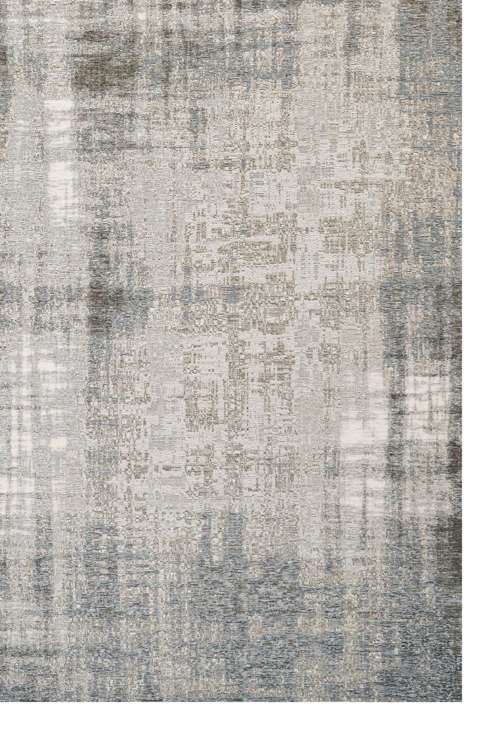 Grunge Rug in Silver