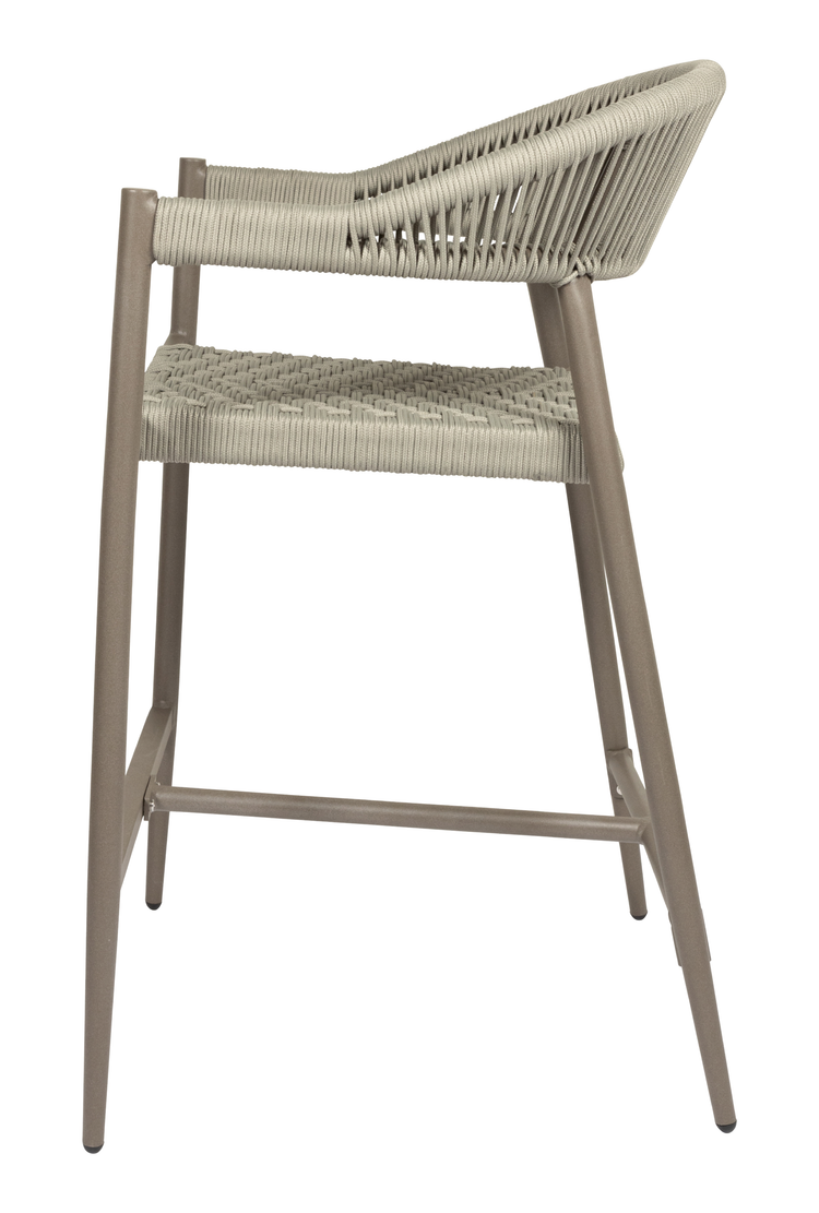 Iona Outdoor Counter Chair in Earth