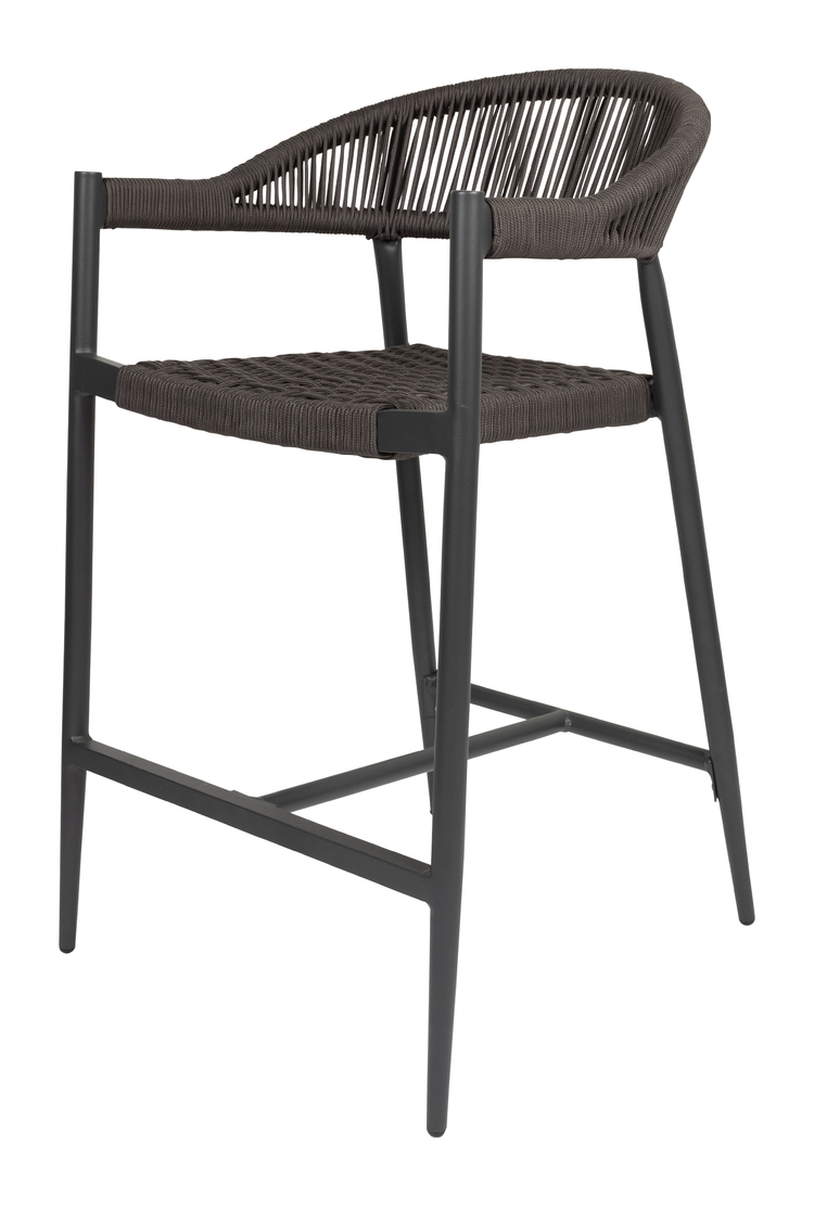 Iona Outdoor Counter Chair in Slate