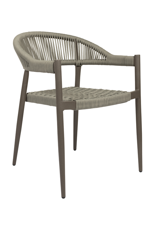 Iona Stackable Outdoor Chair in Earth