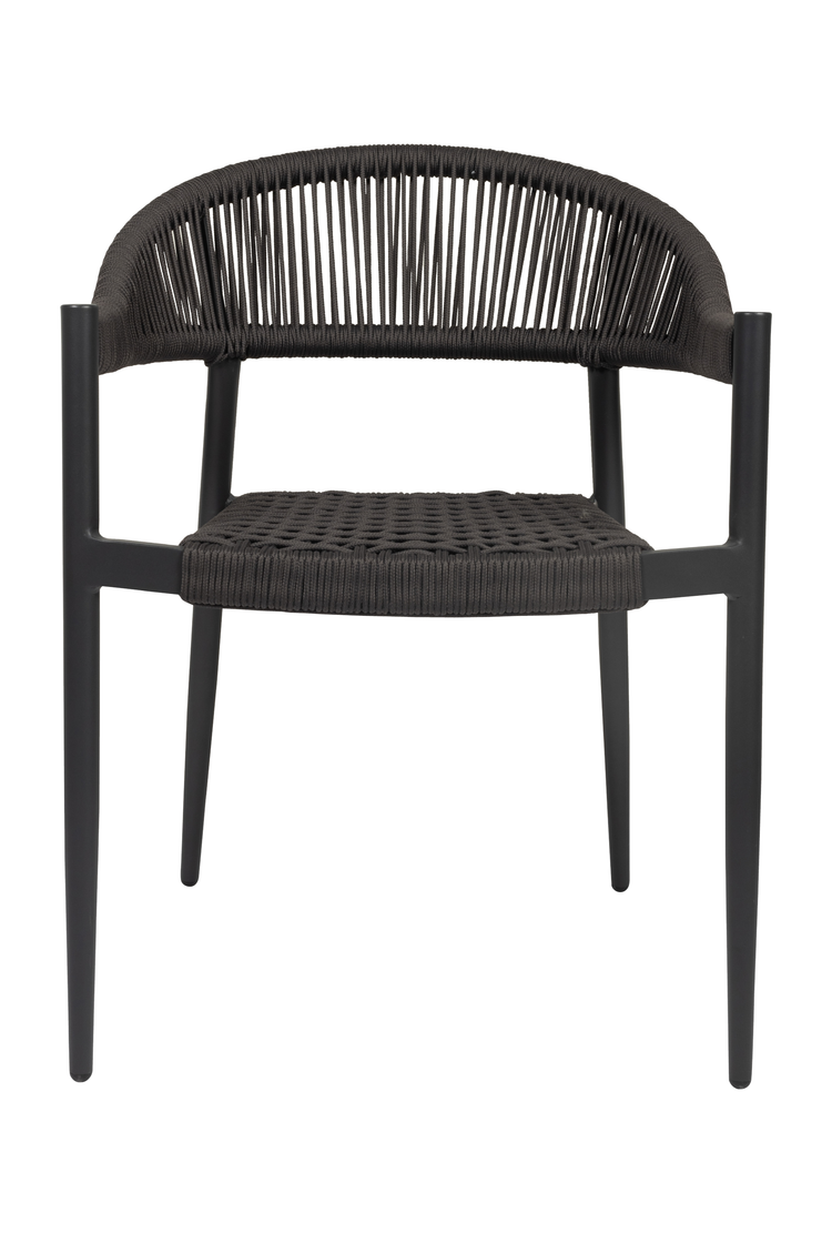 Iona Stackable Outdoor Chair in Slate