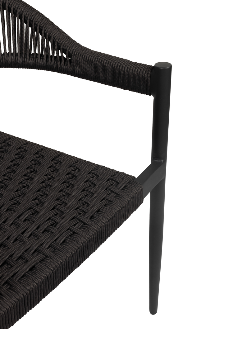 Iona Stackable Outdoor Chair in Slate