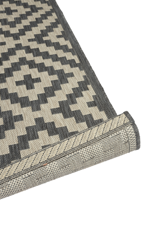 Jenga Rug in Summer Fog