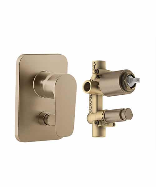 Kohler Aleo Brushed Bronze Diverter Mixer &amp;amp; Body