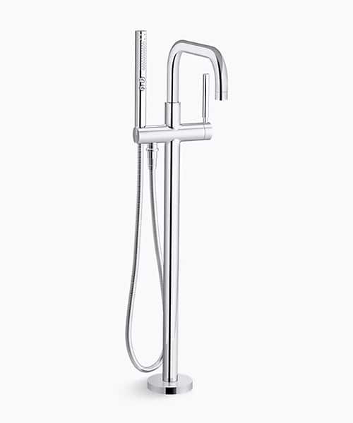 Kohler Purist Chrome Freestanding Bath Mixer