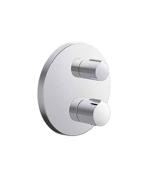 Kohler Autosense Chrome Thermostat Recessed Round Trim