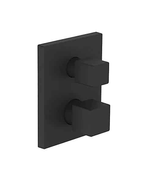 Kohler Autosense Matt Black Thermostat Recessed Square Trim