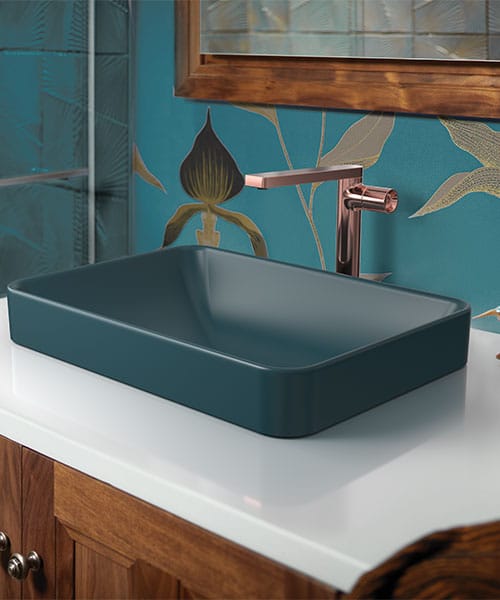 Kohler Forefront Rectangular Basin Peacock