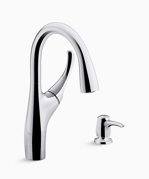 Kohler Mazz Pull Down Kitchen Sink Mixer