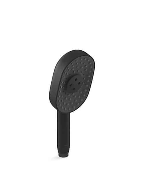 Kohler Statement Oval Hand Shower 2 Function Matt Black