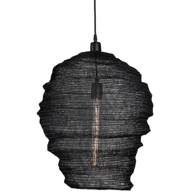 Lampara Mesh Pendant in Black