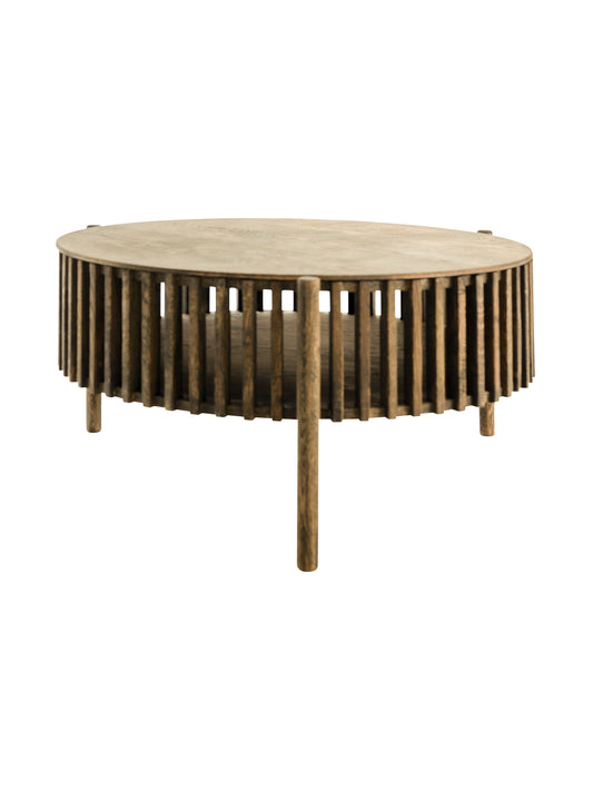 Linea Oak Coffee Table in Natura