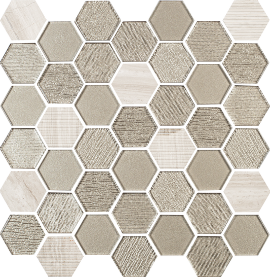 Lounge Hexagon Taupe