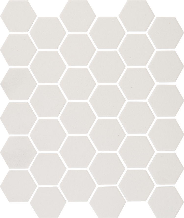 Hexagon Unglazed Taupe