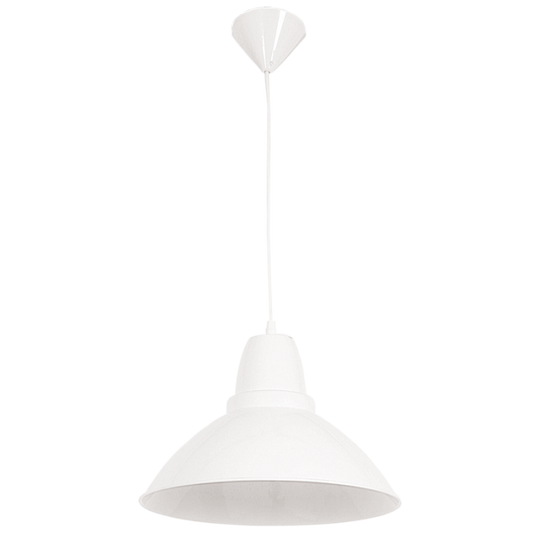 Aluminium Pendant - White