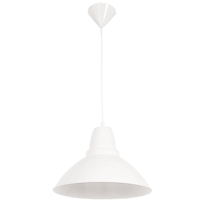 Aluminium Pendant - White