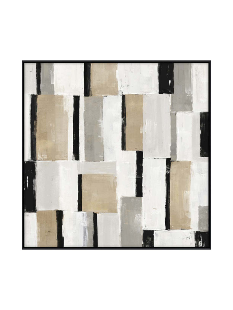 Parallel Play Wall Art in Warm Neutrals