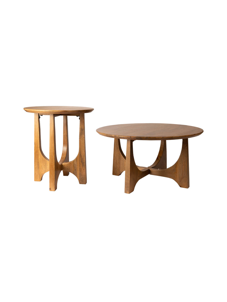 Pinnacle Side Table in Nutmeg