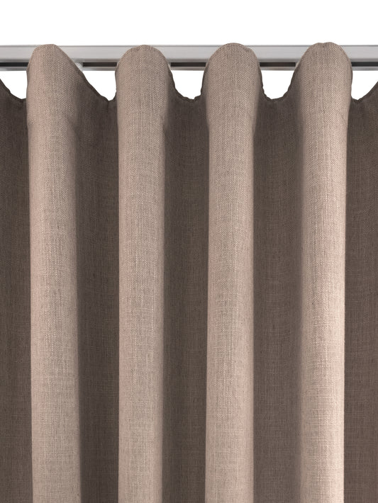 Ready-Made Sorrento Lined Curtain in Nutmeg