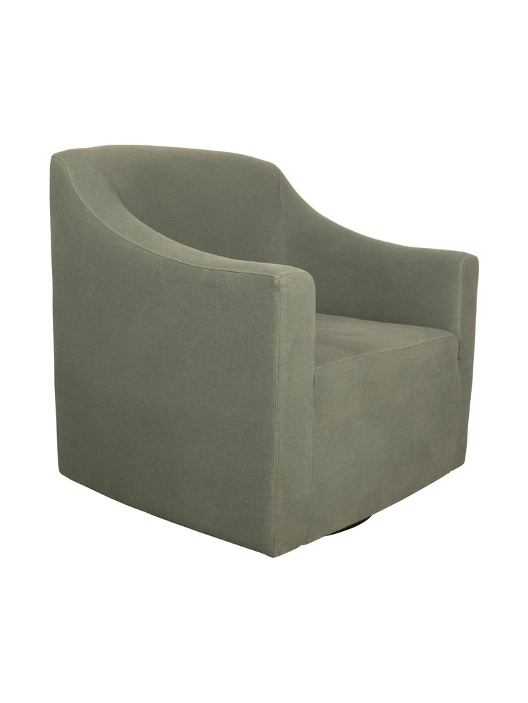 Rocco Swivel Chair in Bari Forest