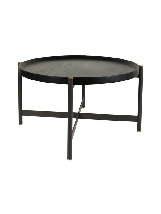 Roundhouse Side Table Set in Onyx