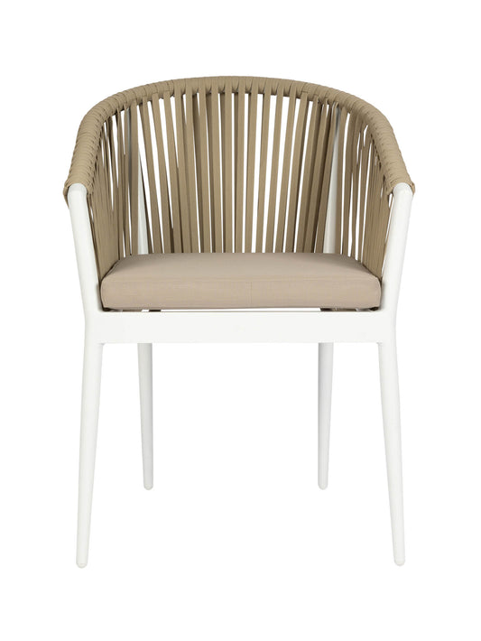 Sabi Dining Chair in Alabaster