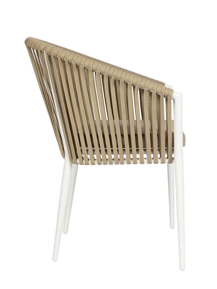 Sabi Dining Chair in Alabaster