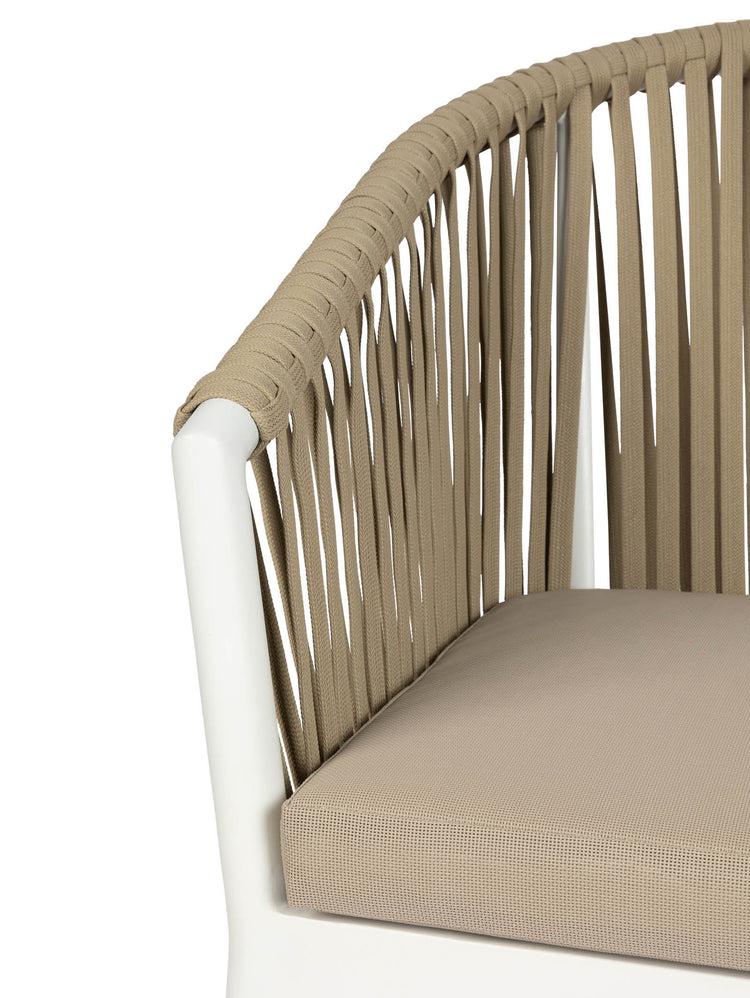 Sabi Dining Chair in Alabaster