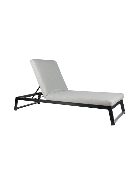 Tangier Outdoor Lounger in Gravel Road